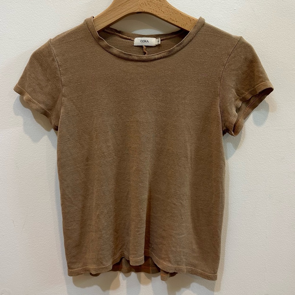 Ozma silk tee shirt small